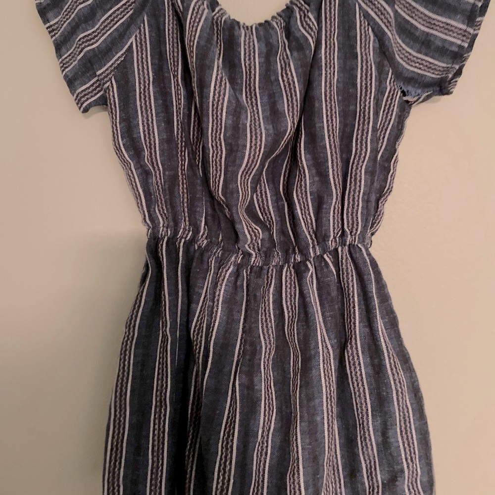 Off-the-Shoulder Summer Denim Dress - Picture 4 of 4